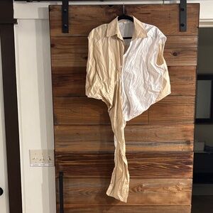 WinWin Beige and White Shirt